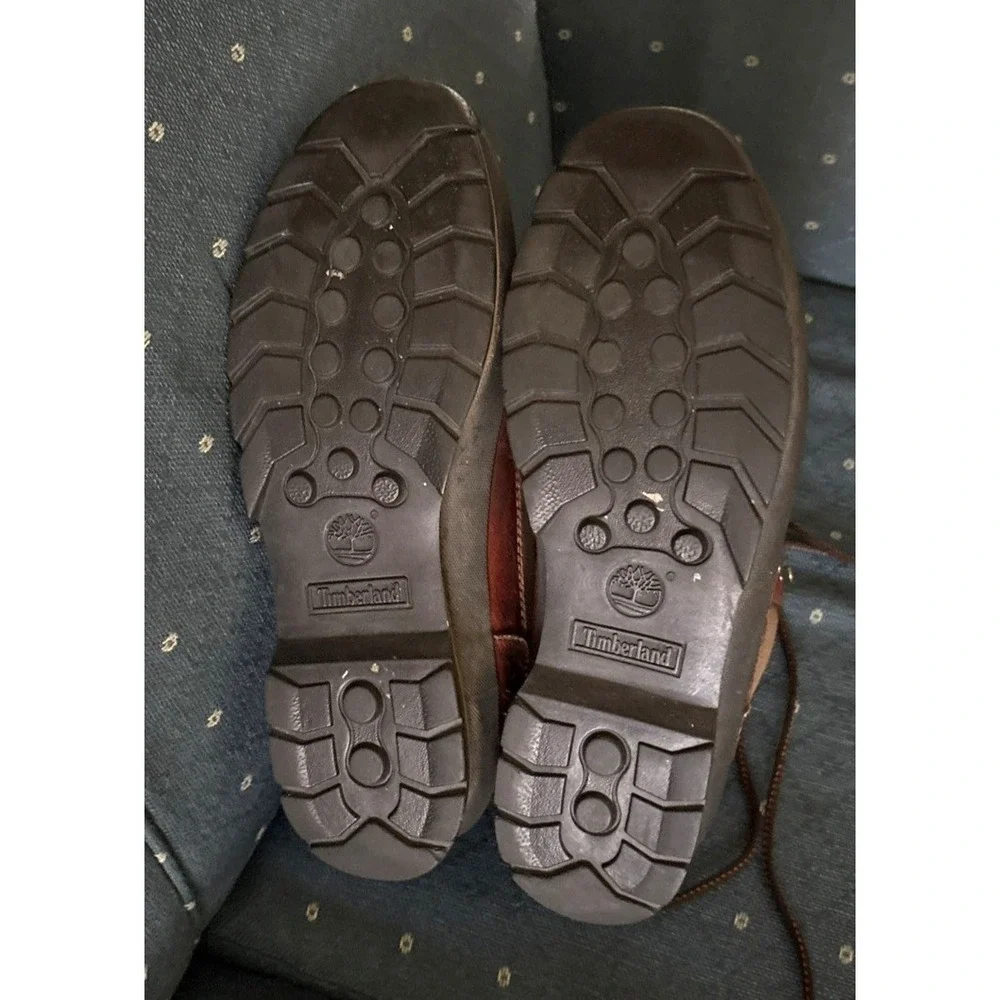 Timberland Men's Brown Leather Boots Size 11M